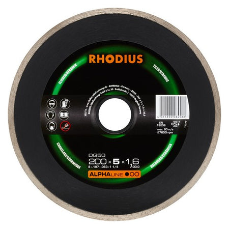 Rhodius DG50 Diamantdoorslijpschijf - Weldingshop