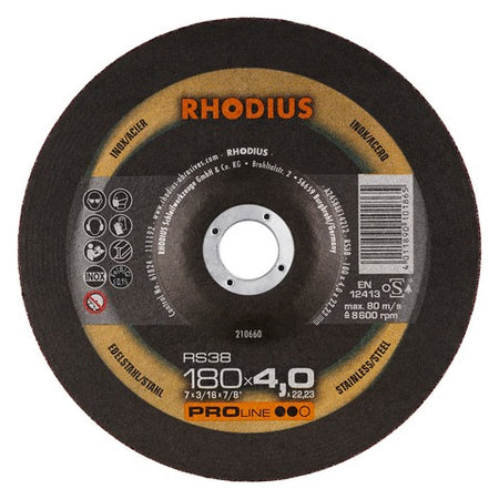 Rhodius RS38 Afbraamschijf - Weldingshop