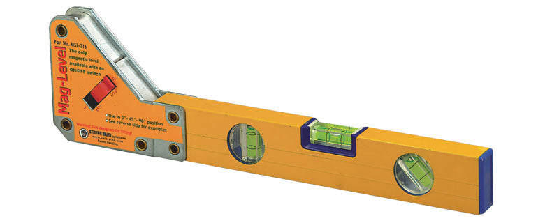 Stronghand Waterpas magneet Mag-Level MSL-316 - Weldingshop