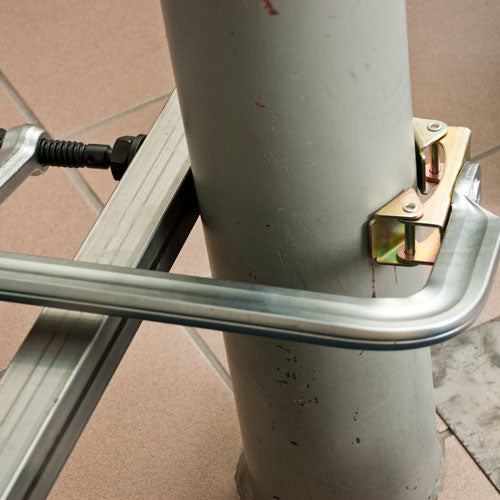 Stronghand Klem 18 mm rail compleet met verleng blok en V-klemstuk - Weldingshop