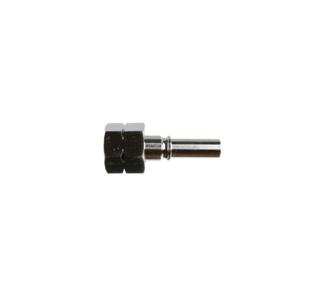 Insteeknippel gas met wartel 3/8"l