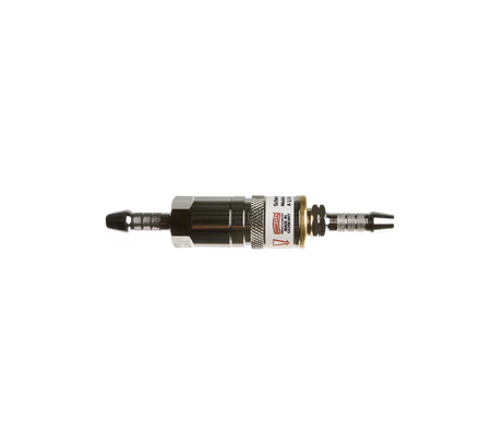 Snelkoppeling gas 6mm tussen de slang - Ibeda