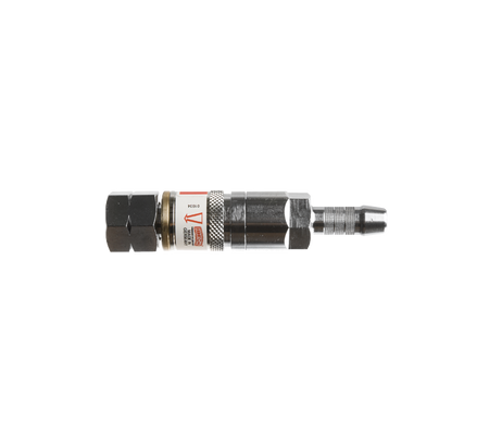 Snelkoppeling gas 3/8"l aan handgreep