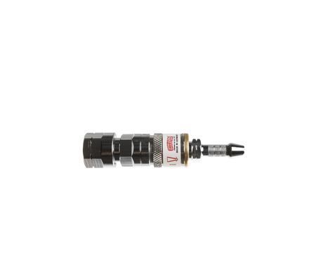 Snelkoppeling gas 3/8"l aan reduceer 6mm - Ibeda