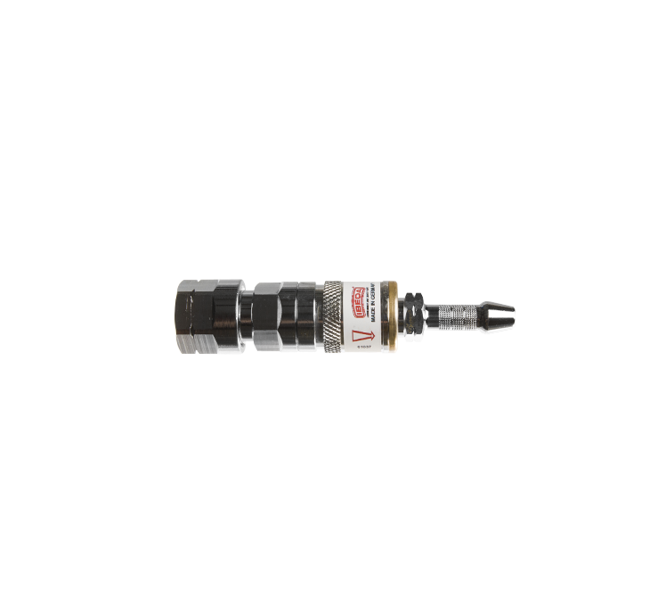 Snelkoppeling gas 3/8"l aan reduceer 6mm - Ibeda