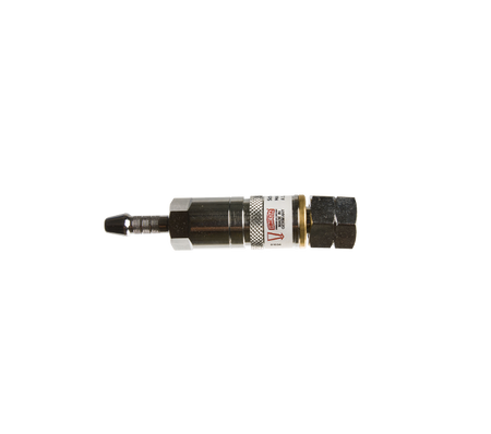 Snelkoppeling gas 3/8"l aan handgreep 6mm