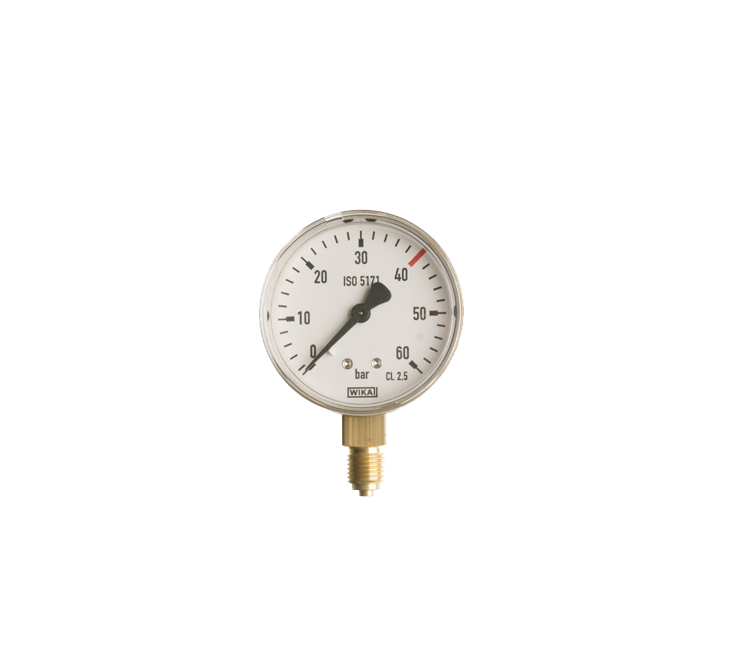 manometer blank 0-60 bar 63 mm