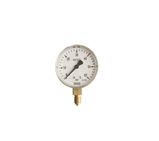 Manometer blank 0-60 bar 63mm - Weldingshop