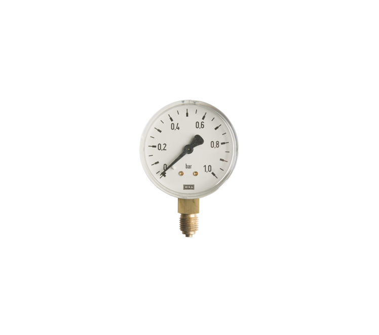 Manometer blank 0-1 bar 63 mm