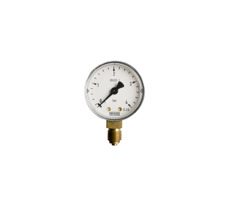 Manometer blank 0-4 bar 50mm
