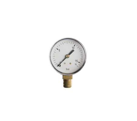 Manometer blank 0-16 bar 50mm