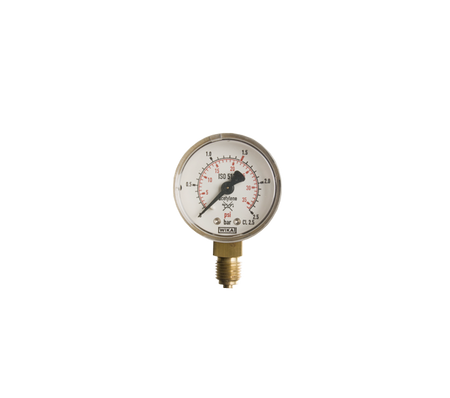 Manometer acetyleen 0-2.5 bar