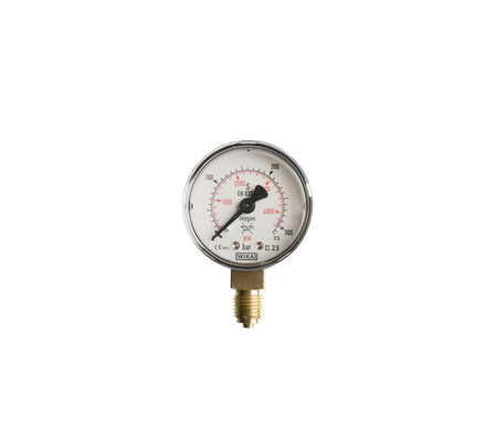 Manometer zuurstof 0-315 bar 50mm