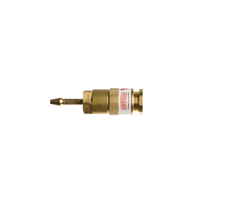 ISO 7289 snelkoppeling 4 mm menggas/argon – voorbeeldfoto overeenkomstige gas-/zuurstofvariant