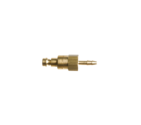 Argon snelkoppeling 4mm tule alleen het mannetje messing