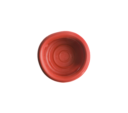 Rubber beschermkap rood