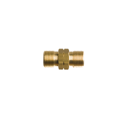 Dubbelnippel 3/8"l uitw. x 3/8"l uitw.