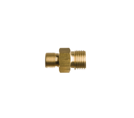 Verloopnippel 3/8"r uitw. x 1/2"r uitw.