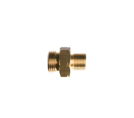 Verloopnippel 1/2" vlak uitw. x 3/8 l uitw.
