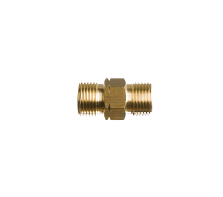 Verloopnippel 1/2"r uitw. x 1/2"l uitw.