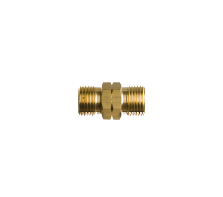 Dubbelnippel 1/2"l uitw. x 1/2"l uitw.