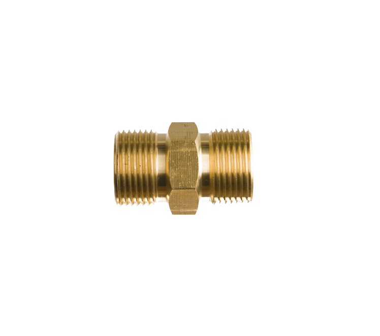 Dubbelnippel 3/4"r uitw. x 3/4"r uitw.