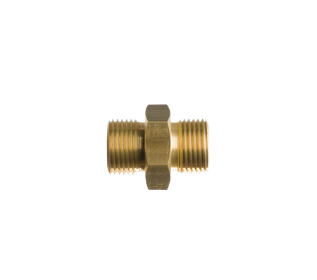 Dubbelnippel 5/8"r uitw. BSP x 5/8"r uitw. BSP