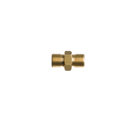 Dubbelnippel 9/16"r uitw. x 9/16"r uitw. UNF