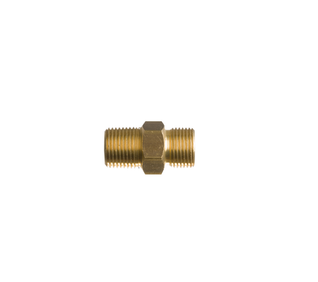 Verloopnippel 3/8"NPTm uitw. x 3/8"r uitw. BSP