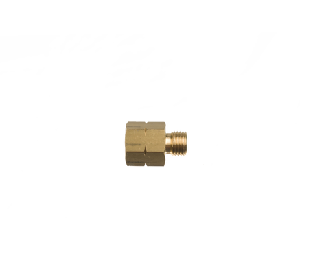 Verloopnippel 3/8"l inw.  x 1/4"r uitw.