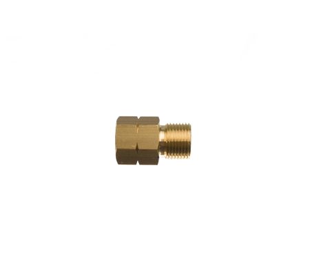 Verloopnippel 3/8"l inw.  x 3/8"l uitw.