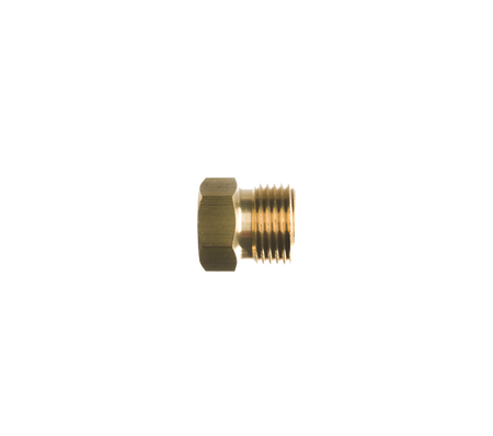 Verloopnippel 3/8"r inw.  x 21.8 r uitw.