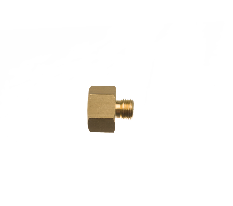 Verloopnippel 1/2"r inw.  x 1/4"r uitw.