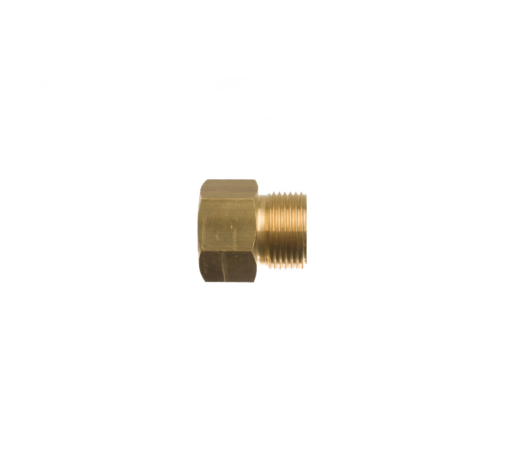 Verloopnippel 1/2"r inw.  x 3/4"r uitw.