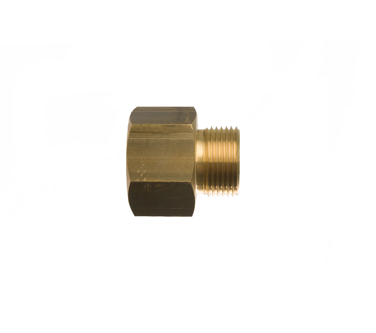 Verloopnippel 1"r inw.  x 3/4"r uitw.