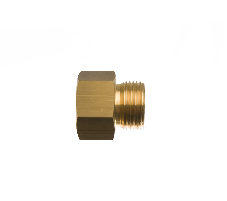 Verloopnippel 1"r inw.  x 1"r uitw.