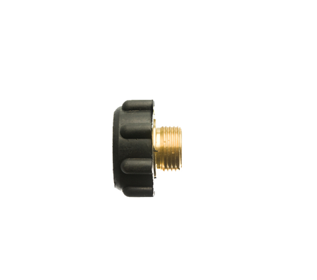 Handwartel ademlucht + rubber 200 bar 5/8"r uitw.  (DIN 477/13)