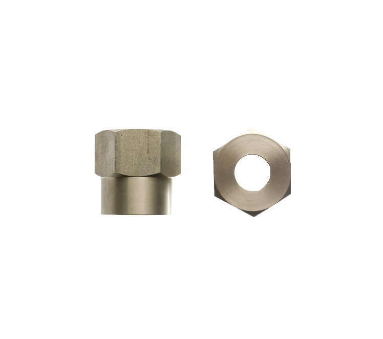 RVS wartel 1"W r 40 mm NEN