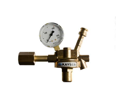Ballonvul apparaat helium reduceerventiel K10 met manometer