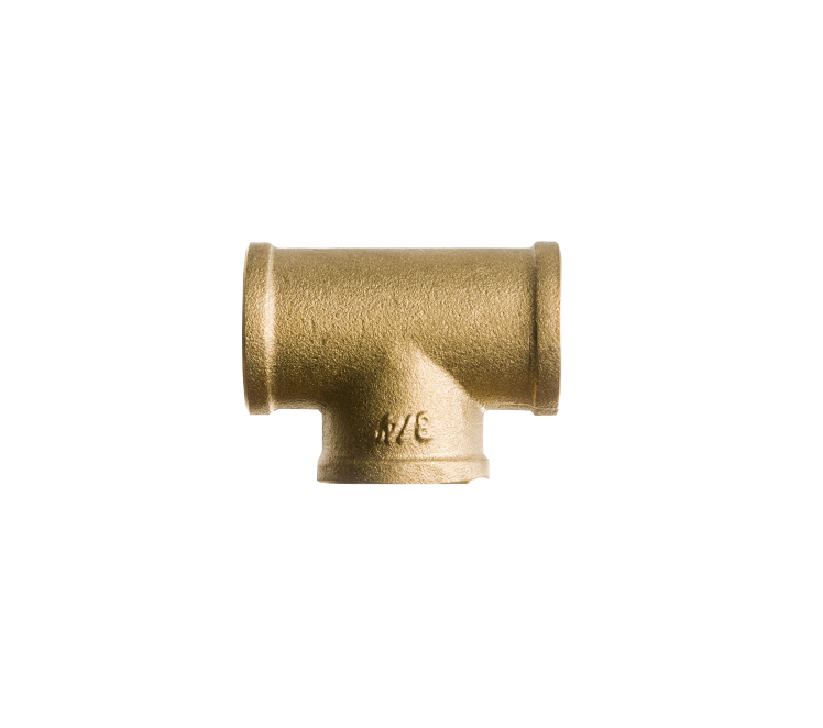 T-stuk 3 x 3/4"r inw.