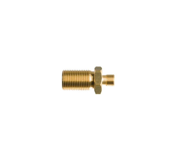 Schotkoppeling 1/8"r kort x 3/8"r