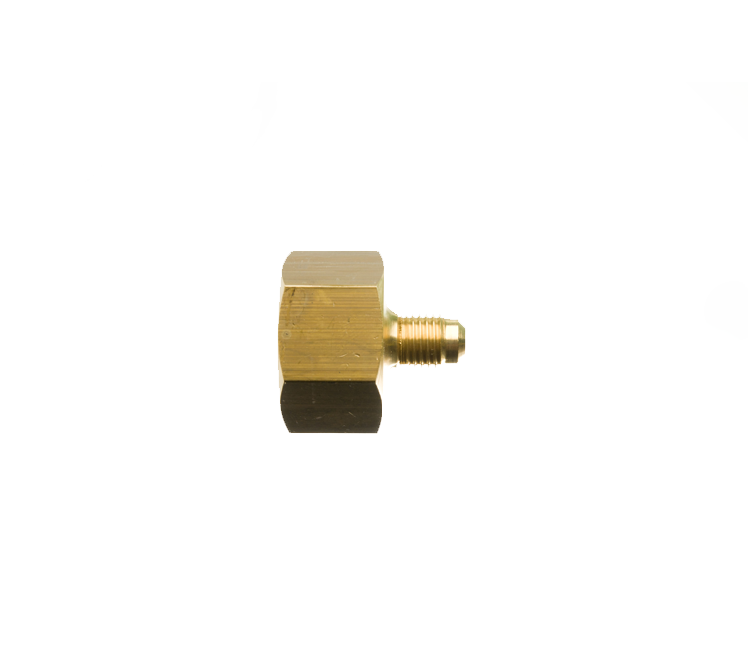 Verloopnippel freon 21,8 l inw. x 7/16"