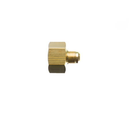 Verloopnippel freon 21.8 r inw. naar 5/8" UNF uitw. flair