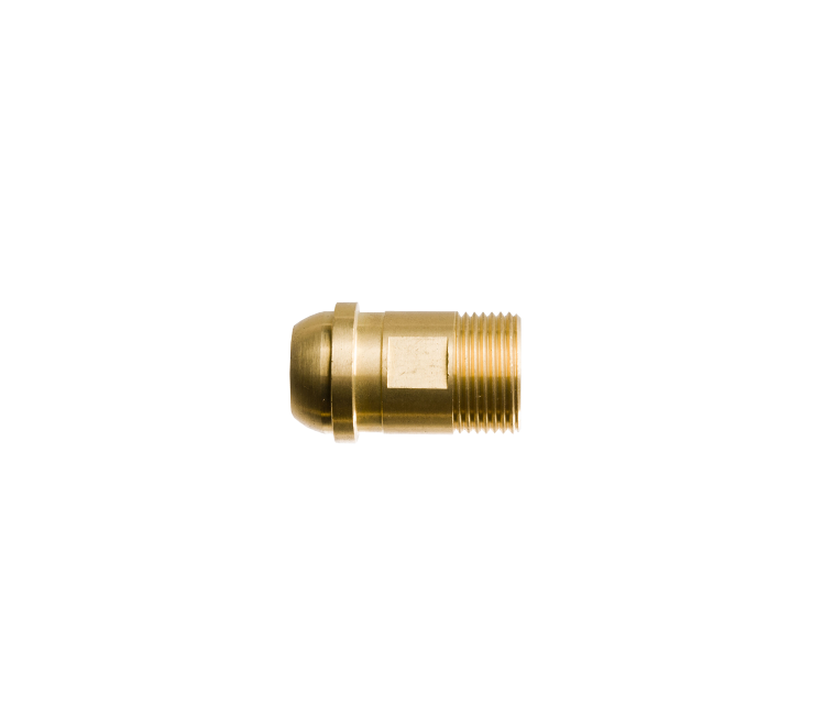 schroeftule borst 1" x 3/4"r voor wartel 1"met gat van 26.4mm