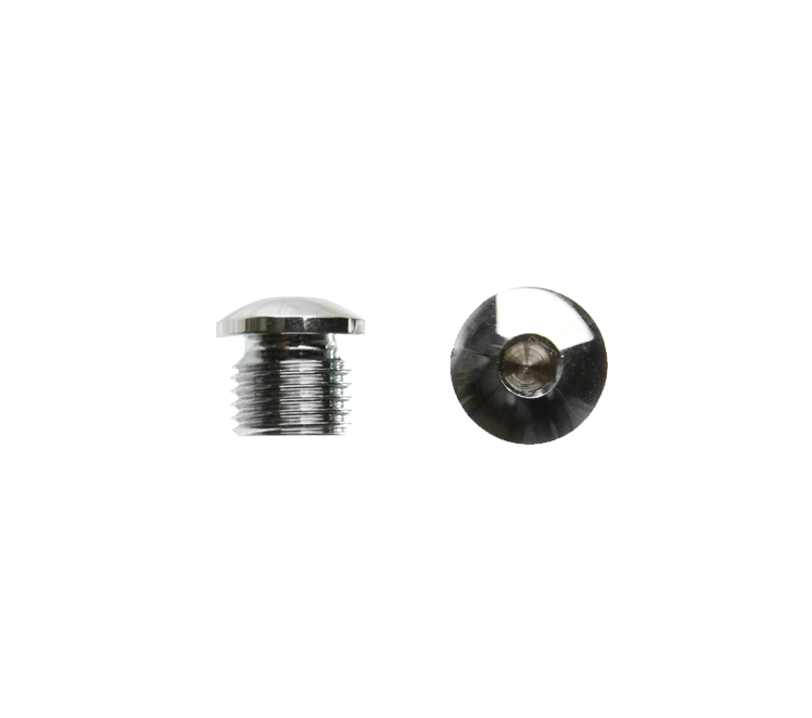 Blindstop 1/4"r uitw. x binnen zeskant