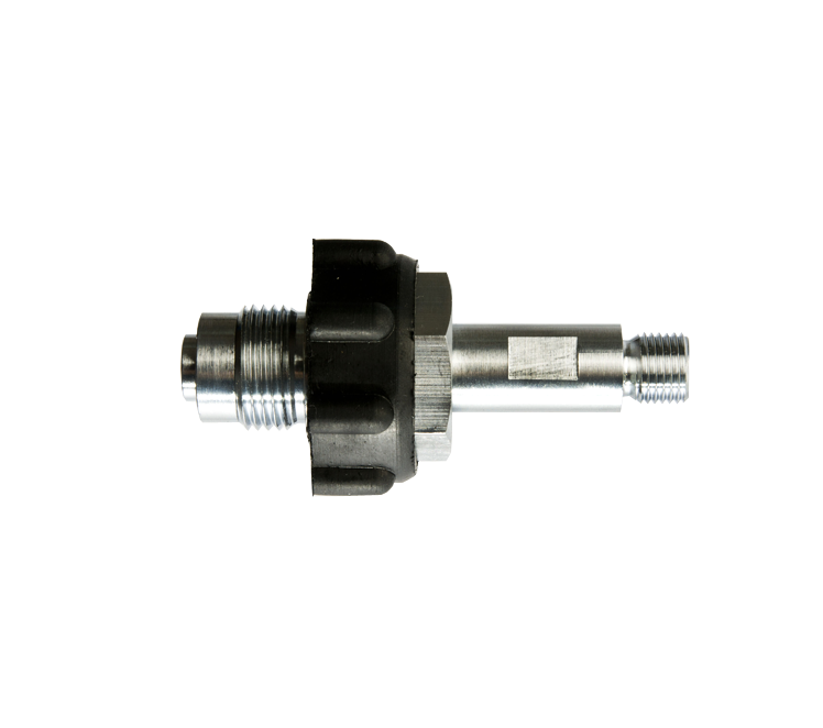 Aansluitpen + wartel ademlucht 200 bar x 1/4"BSP DIN13 afname