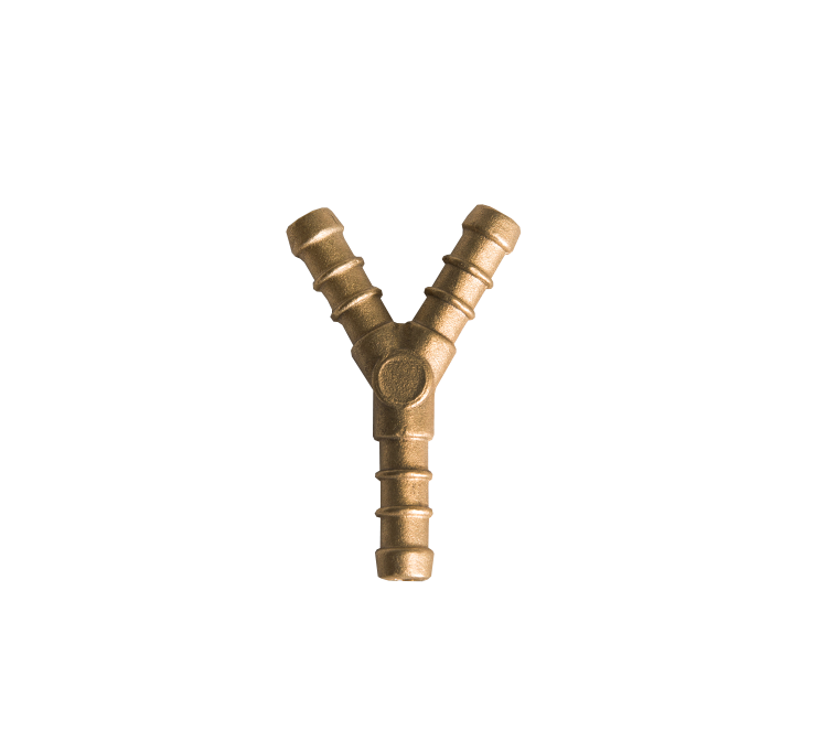 Y-stuk voor slang, 8mm