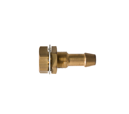 Doorvoerkoppeling 1/8" inw. x slangtule