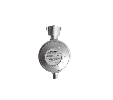 Drukregelaar 11 standen 25-50 mbar KOMinw.x 1/4" l uitw.