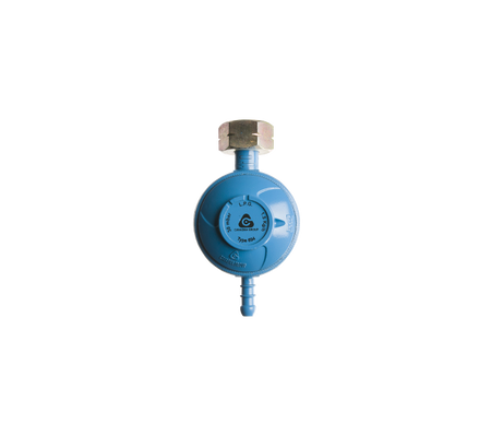 Lagedrukregelaar 30 gram met ingang 21,8 l inw. x uitgang 1/4"l uitw.